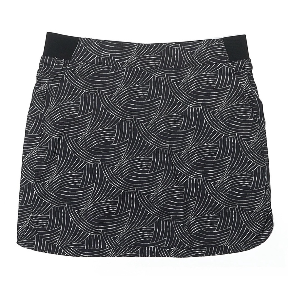 Cypress Club Black and White Patterned Skort